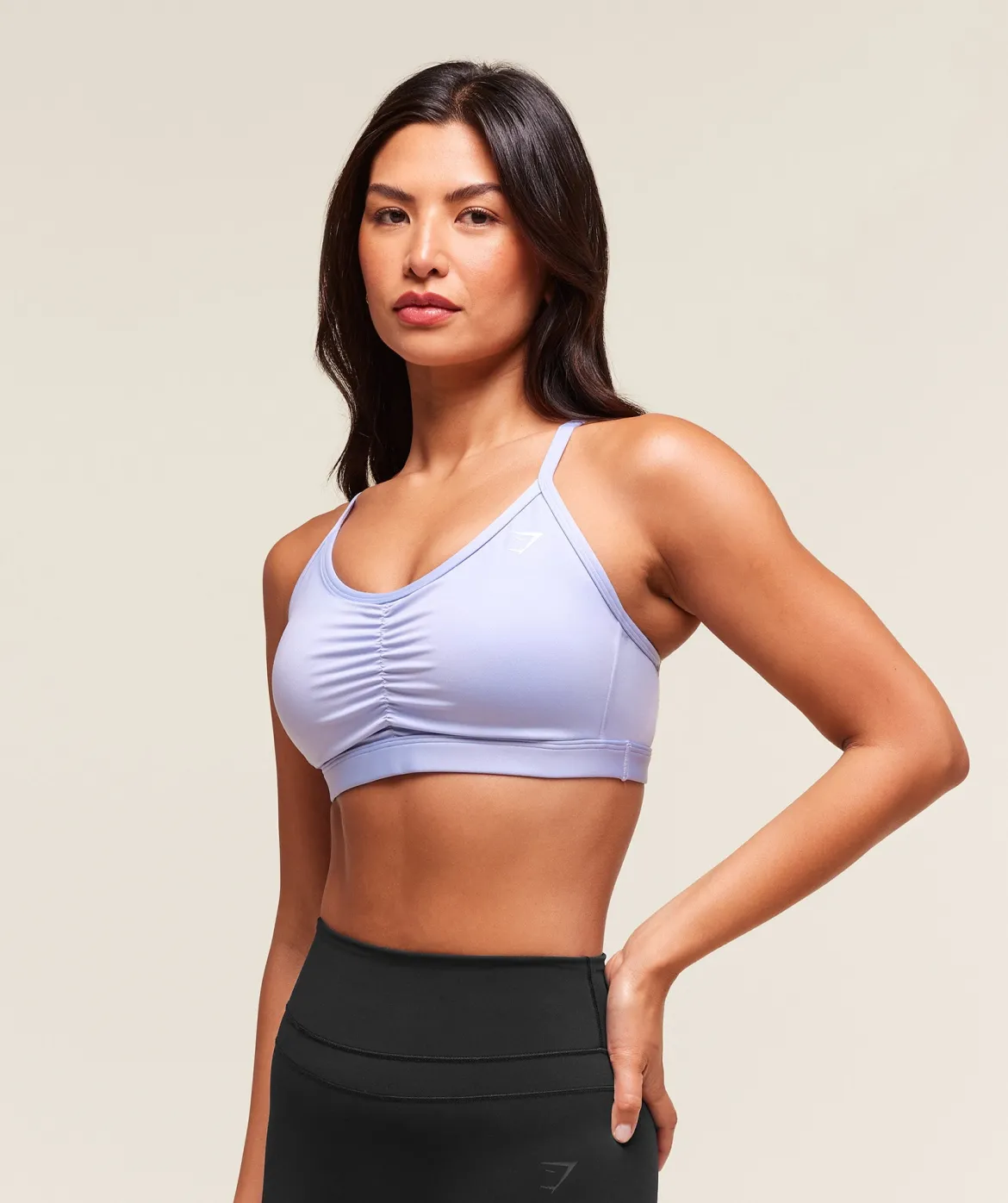 Ruched Sports Bra