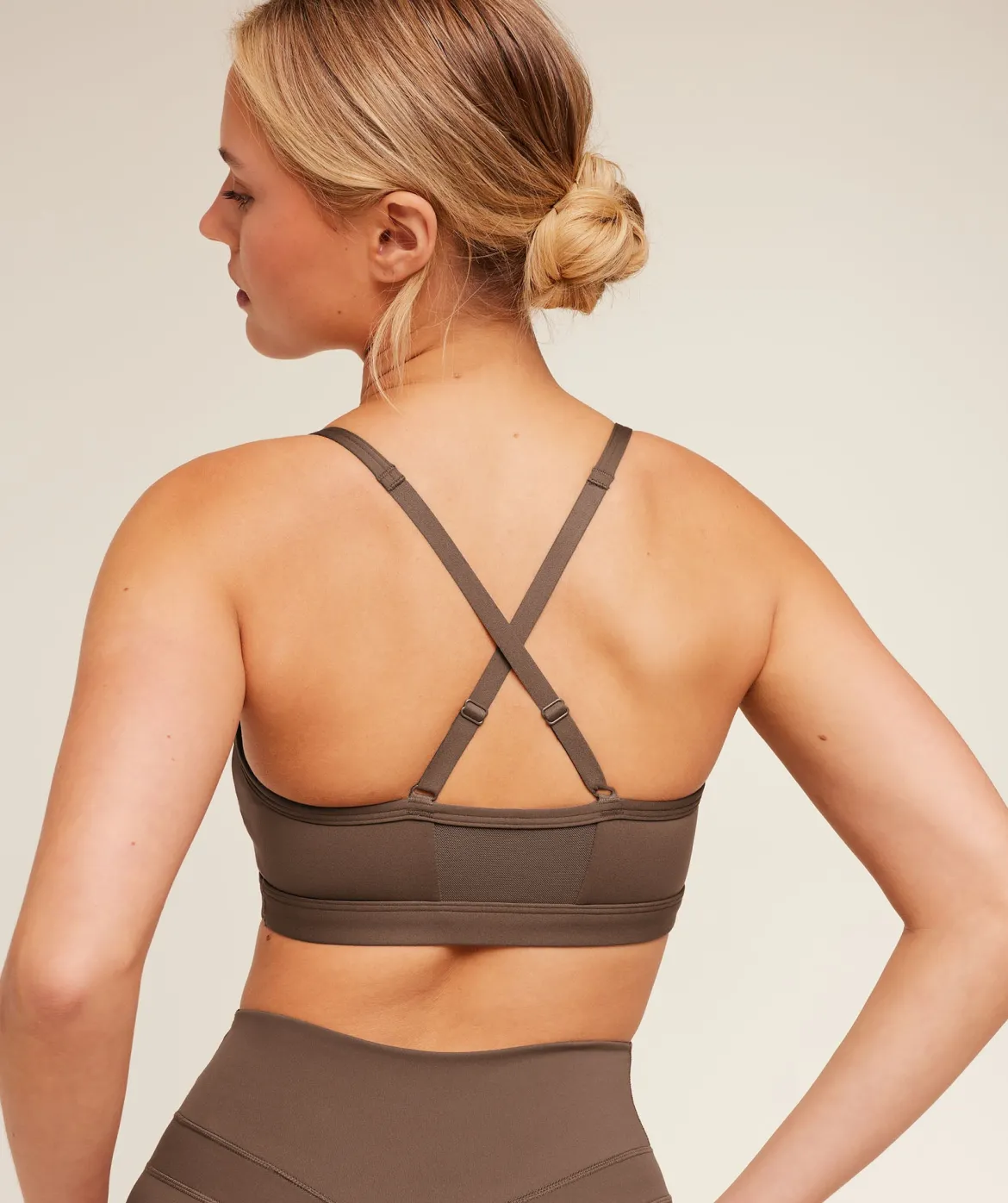 Ruched Sports Bra