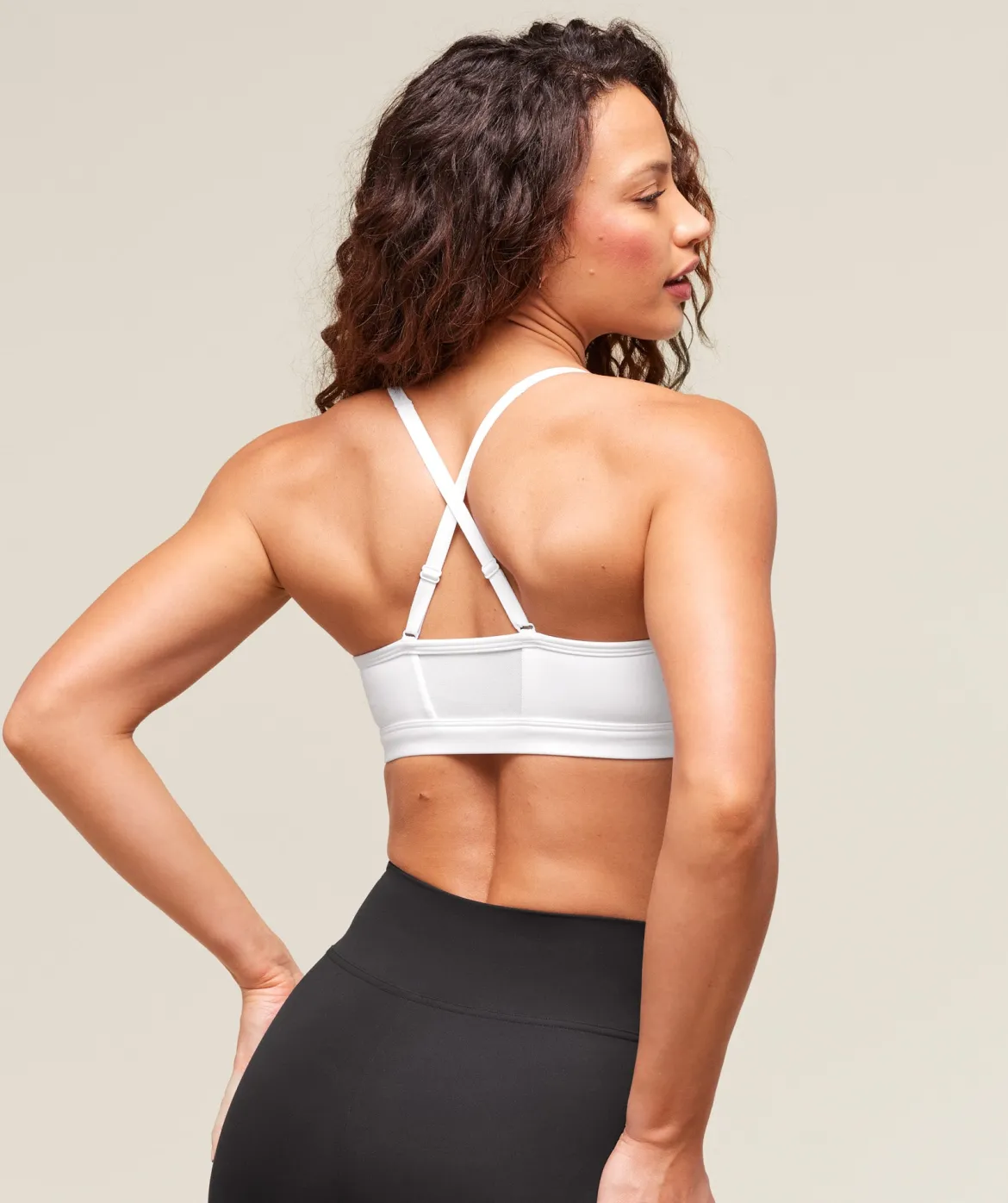 Ruched Sports Bra