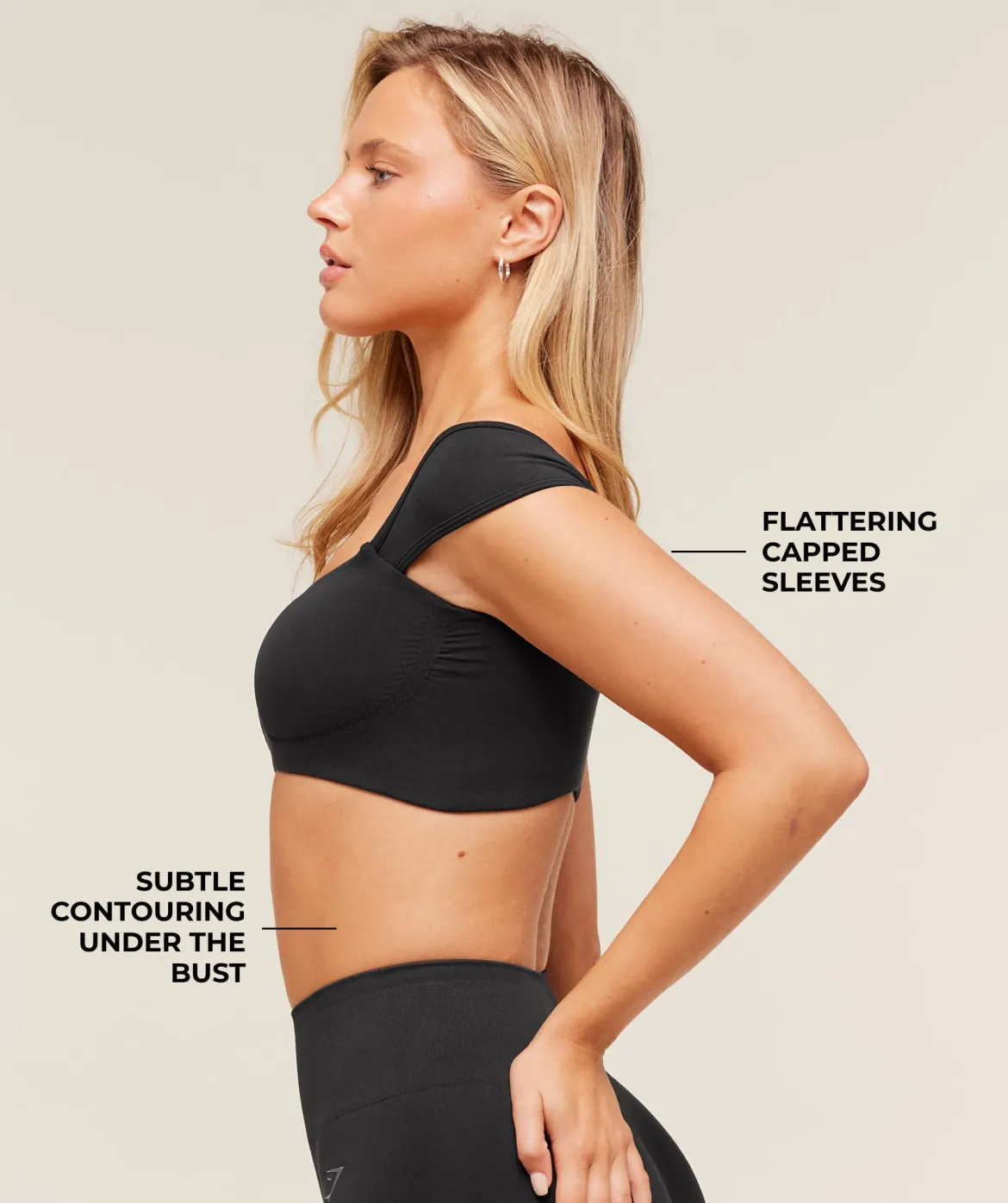 Soft Sculpt Cap Sleeve Bralette