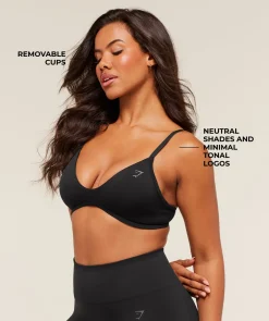 Soft Sculpt V-neck Sports Bra