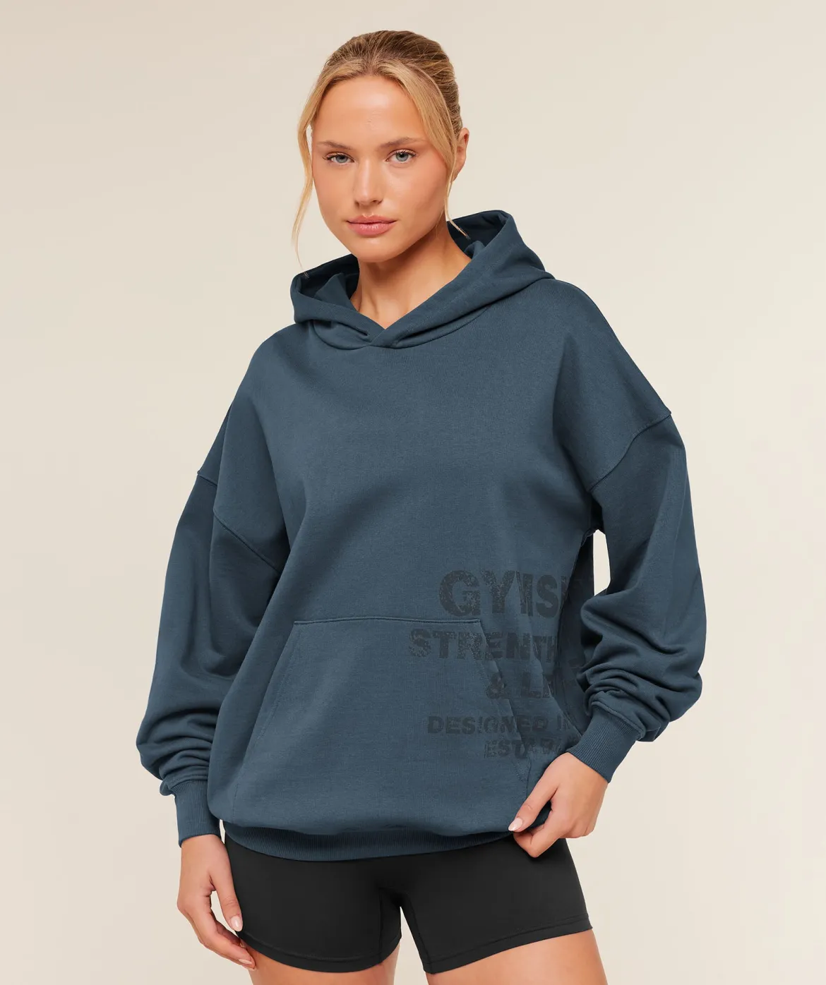 Stacked Graphic Hoodie
