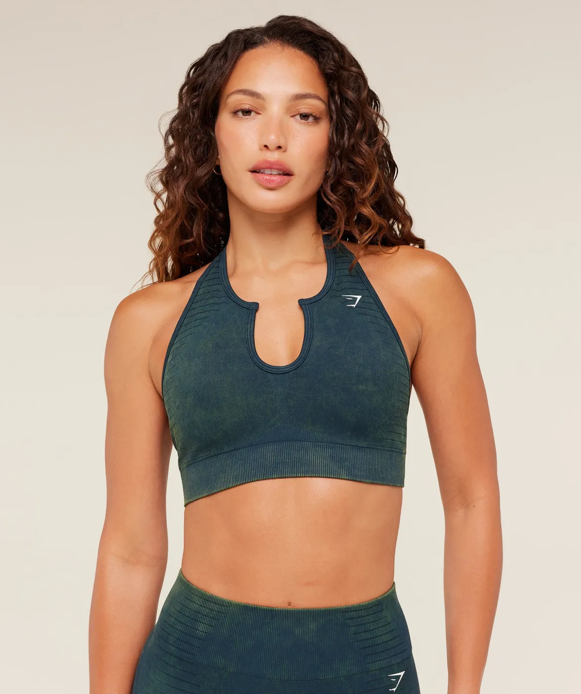 Steel Seamless Halter Neck Bra