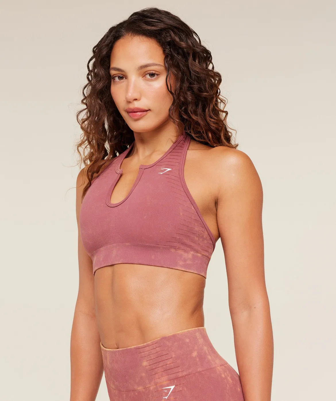 Steel Seamless Halter Neck Bra
