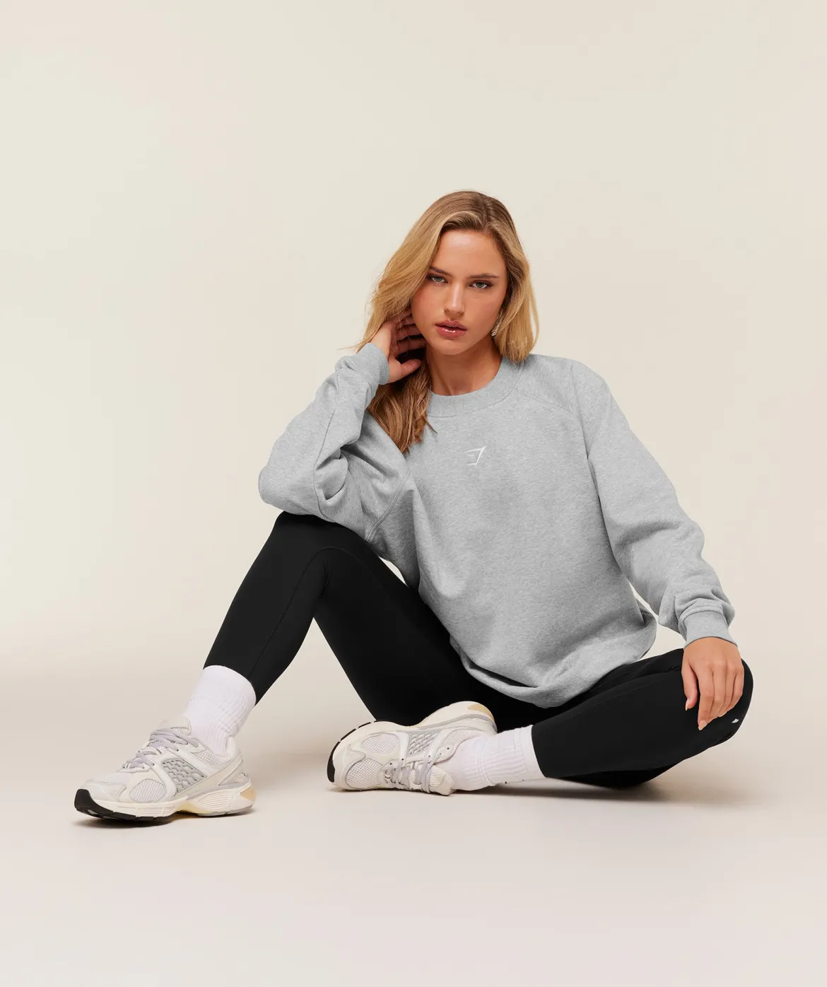Training Oversized Fleece Sweatshirt
