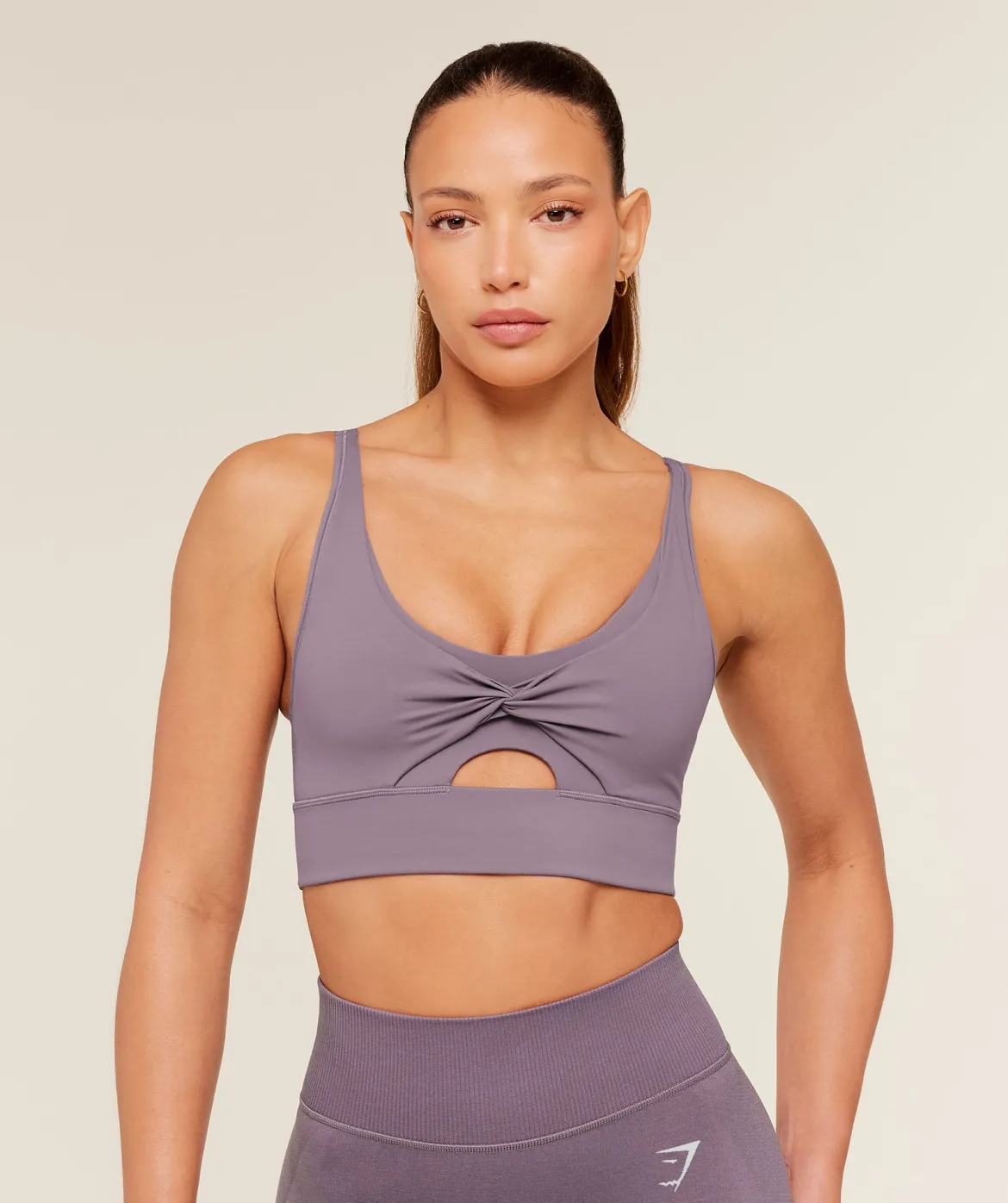 Twist Front Sports Bra