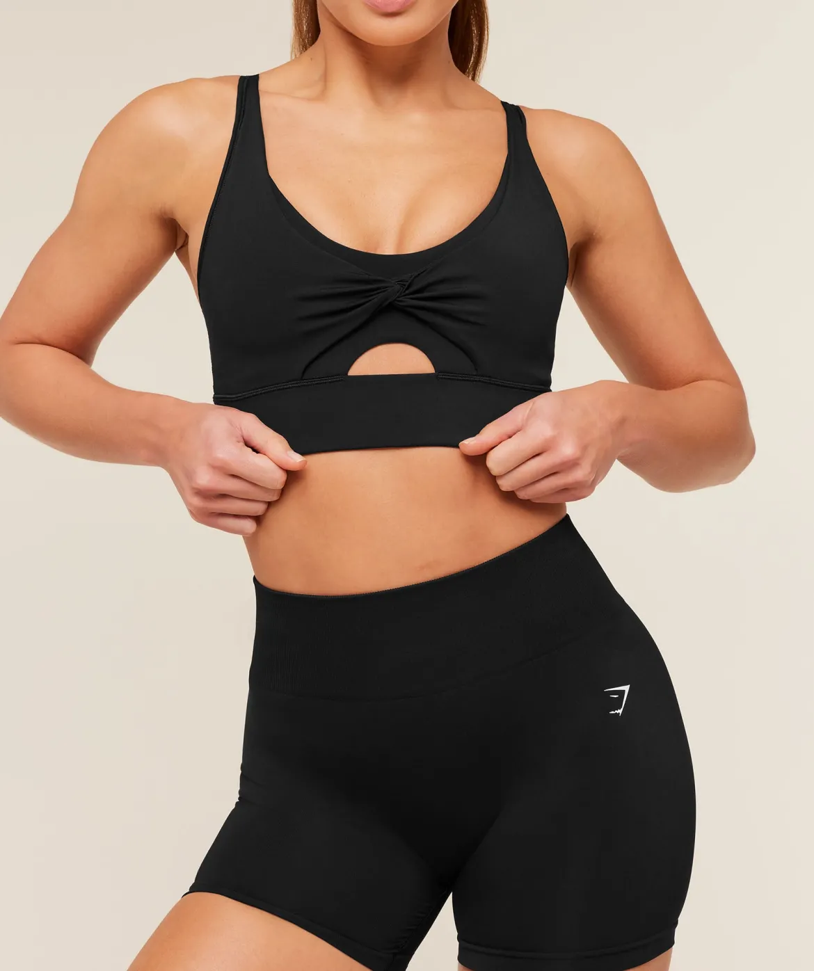 Twist Front Sports Bra