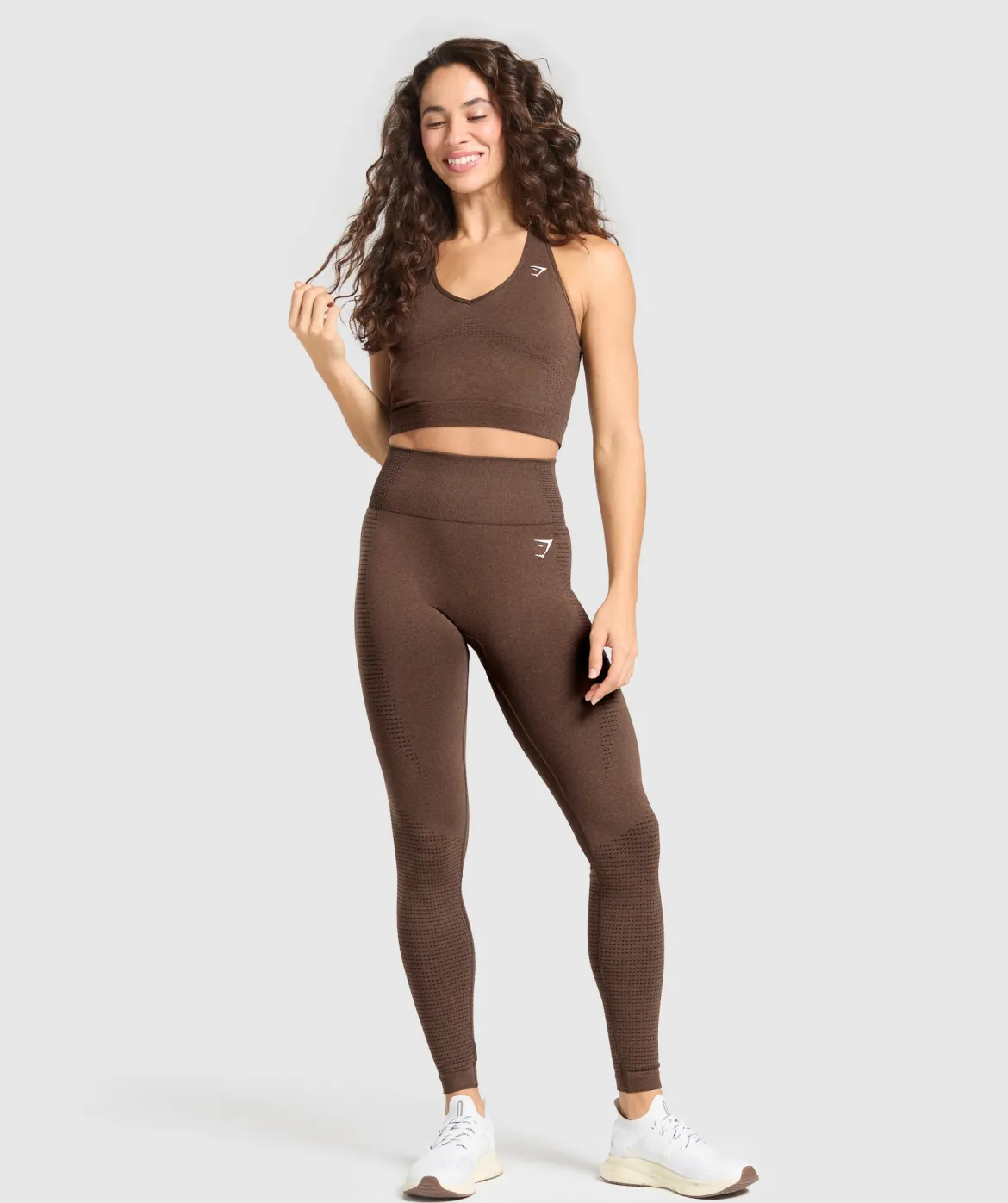 Vital Halter Neck Tank With Shelf