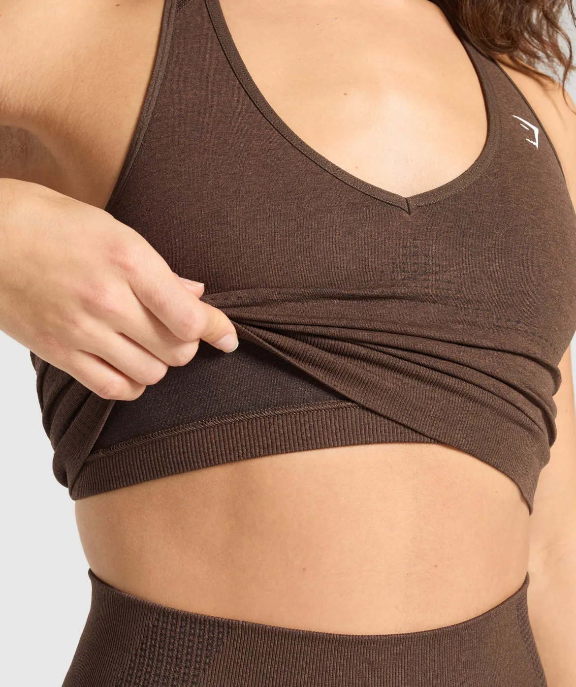 Vital Halter Neck Tank With Shelf