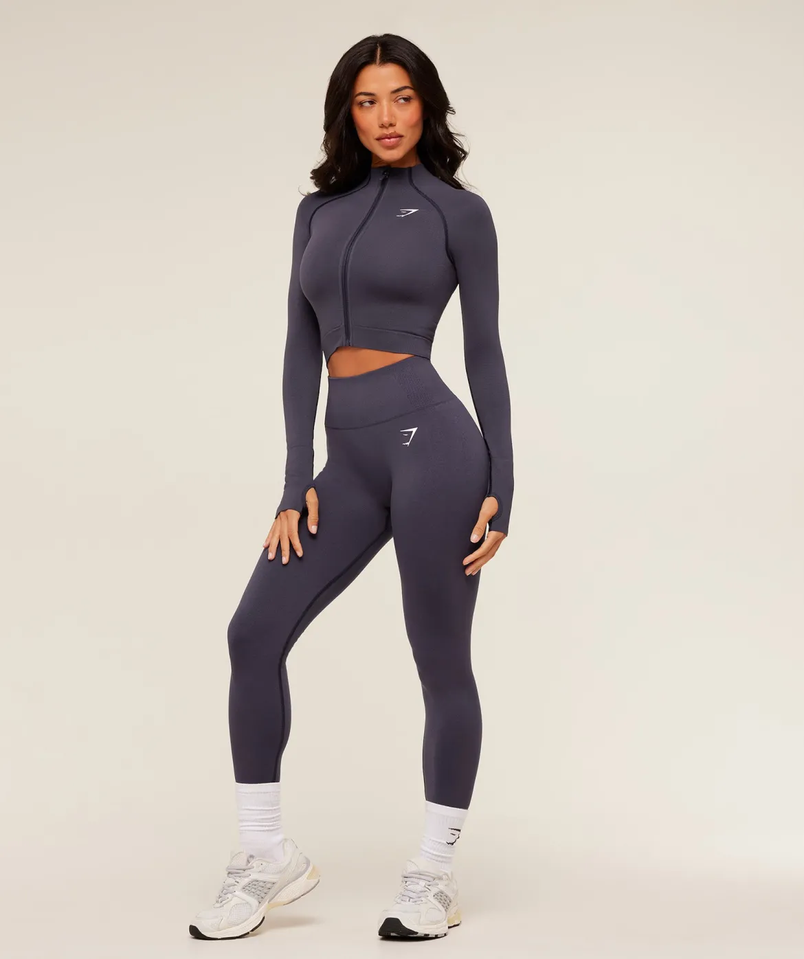 Vital Seamless Midi Zip 2.0 Pullover