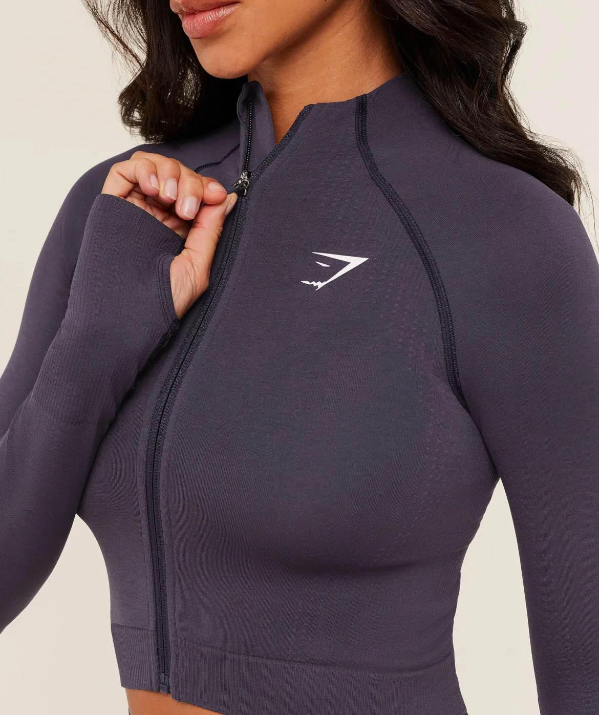 Vital Seamless Midi Zip 2.0 Pullover