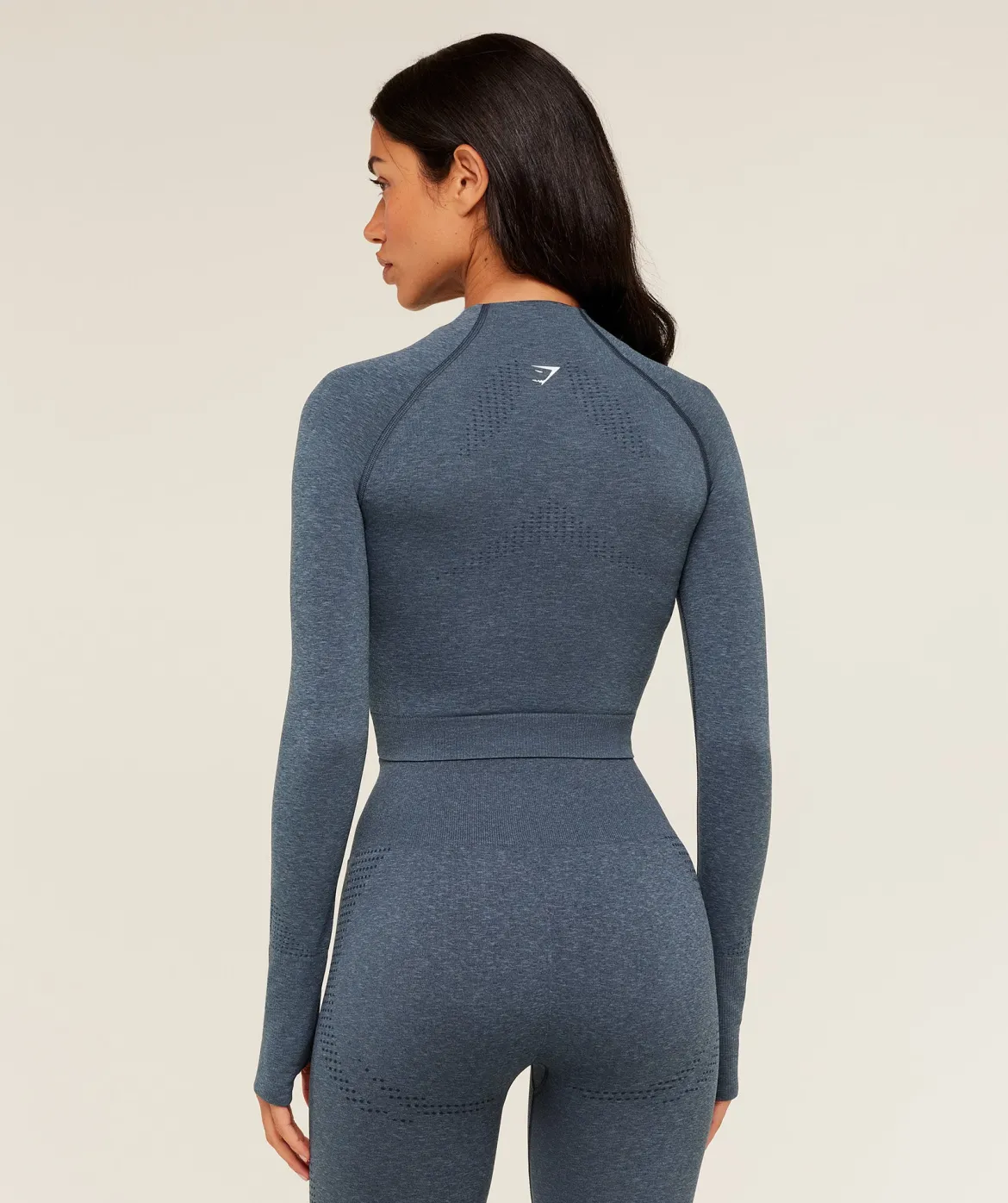 Vital Seamless Midi Zip 2.0 Pullover