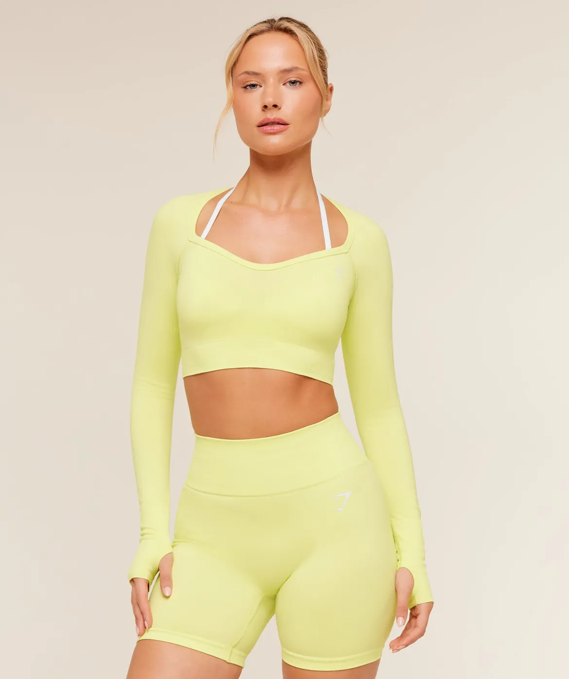Vital Sweetheart Neck Crop Top