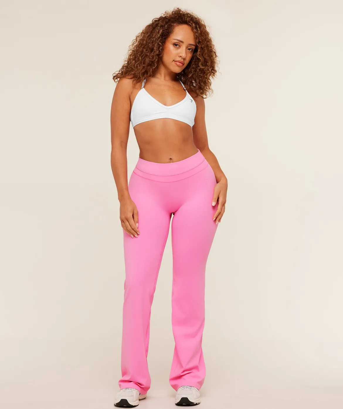 Whitney Mid-High Rise Flared Leggings