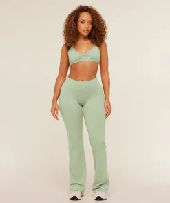 Whitney Mid-High Rise Flared Leggings