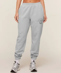 Worn Crest Graphic Joggers