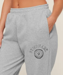 Worn Crest Graphic Joggers