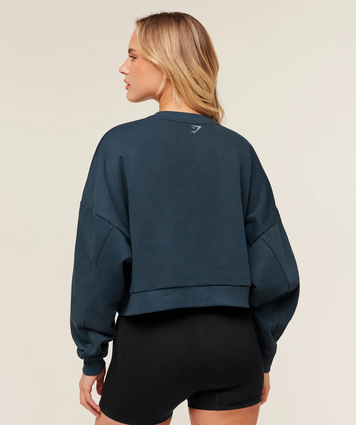 Worn Crest Graphic Sweatshirt